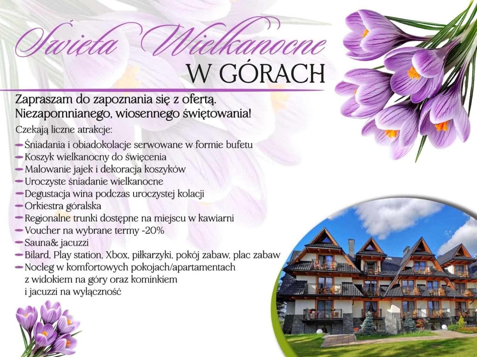 Eco Willa Karpatia Ski&Wellness Murzasichle Buitenkant foto